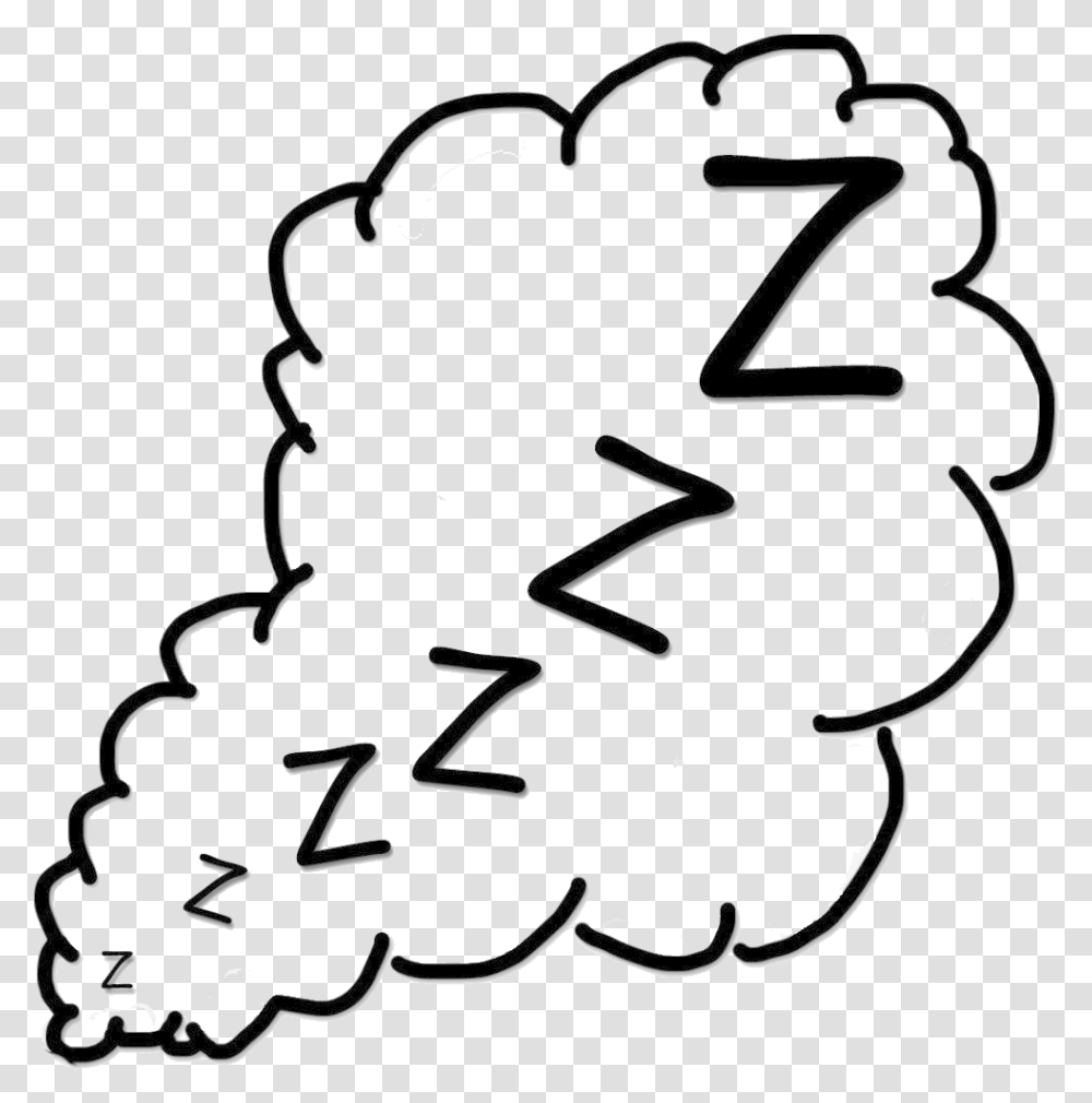 Snoring Image Background Sleep Clipart, Handwriting, Grenade, Bomb Transparent Png