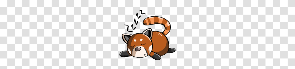 Snoring Red Panda Panda Bear Is Sleeping, Animal, Mammal, Invertebrate, Snail Transparent Png