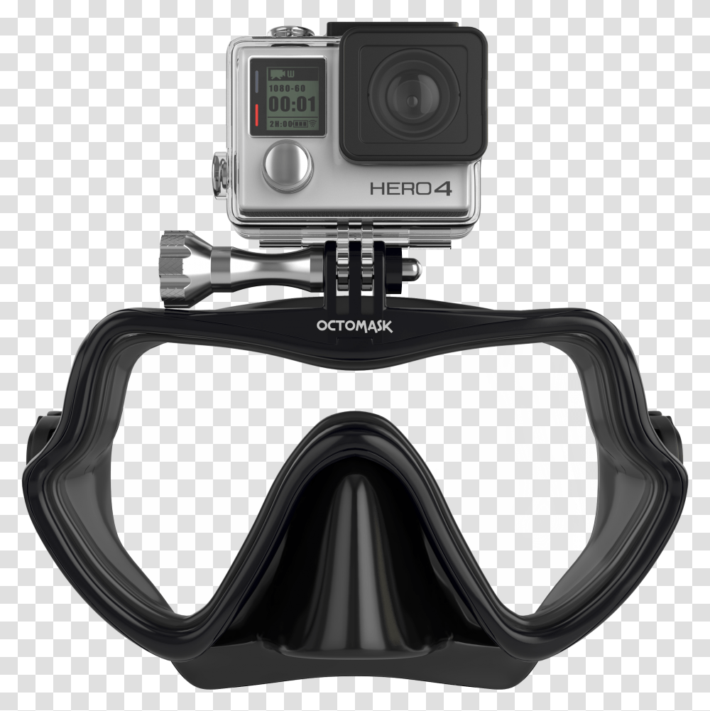 Snorkel Diving Mask Gopro Mask, Goggles, Accessories, Accessory, Camera Transparent Png