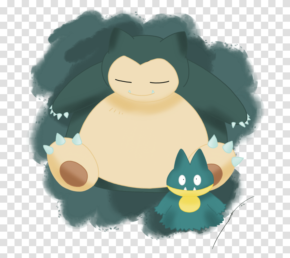 Snorlax And Munchlax Cartoon, Snowman, Outdoors, Nature, Animal Transparent Png