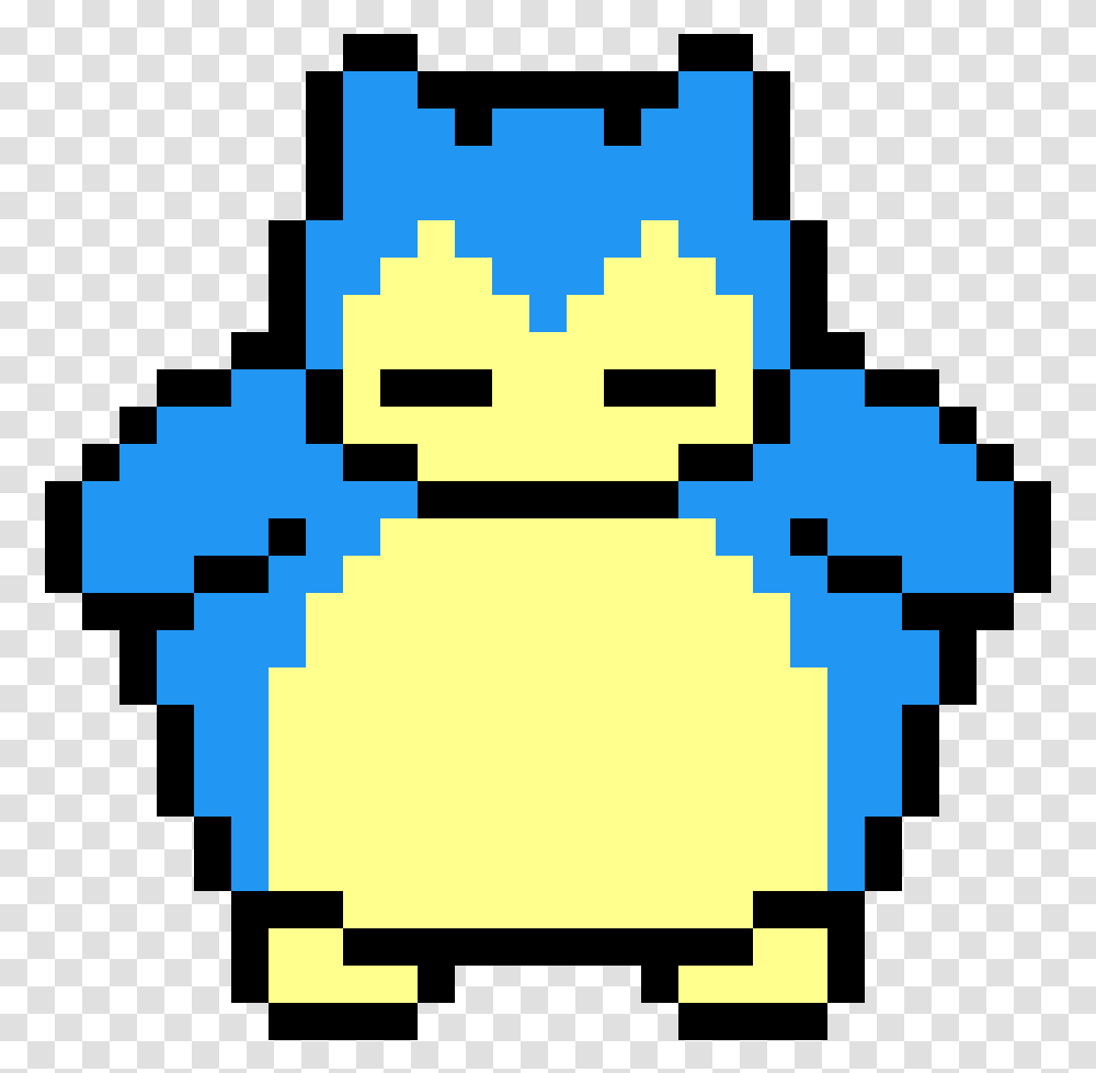 Snorlax Perler Beads Download, Pac Man, First Aid Transparent Png ...