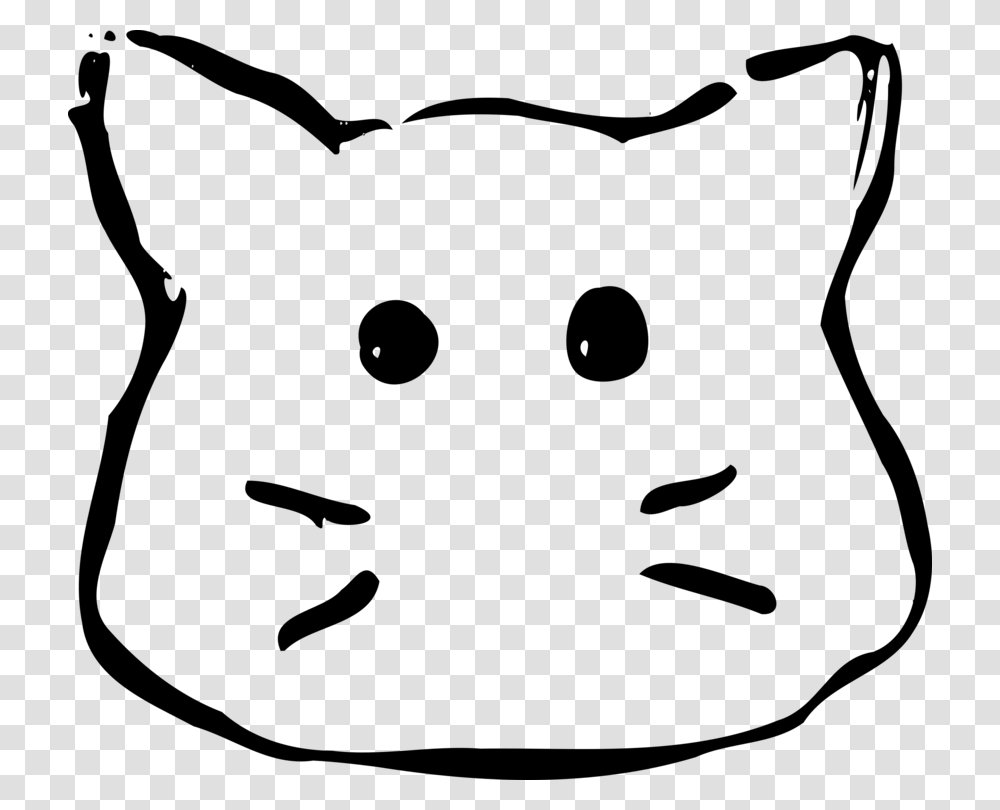 Snout Drawing Cat Line Art Paper, Outdoors, Nature, Astronomy, Outer Space Transparent Png