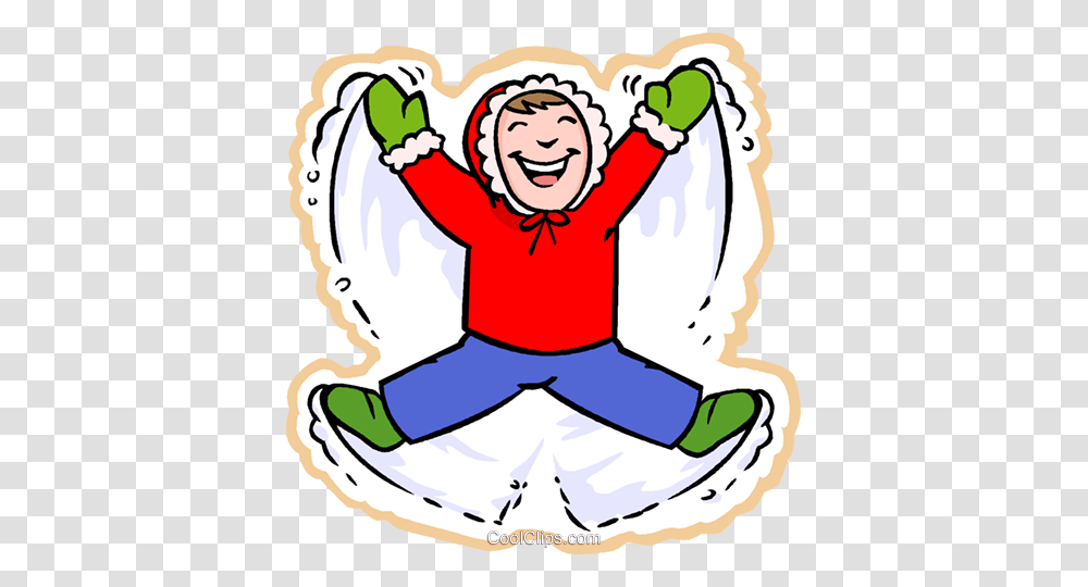 Snow Angel Clipart, Outdoors, Nature, Winter Transparent Png