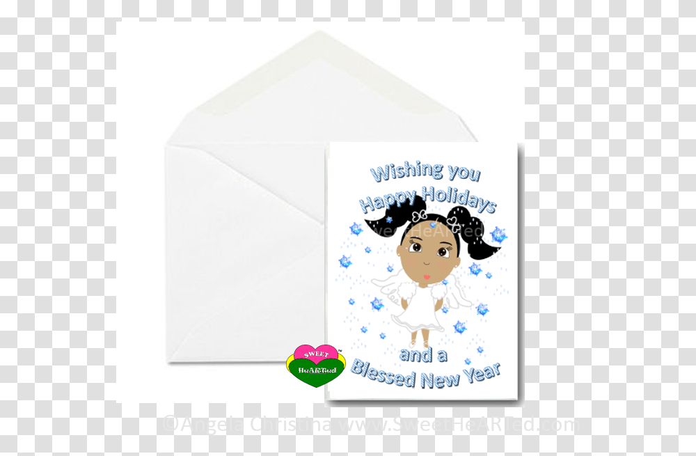 Snow Angel, Envelope, Mail, Greeting Card, Flyer Transparent Png