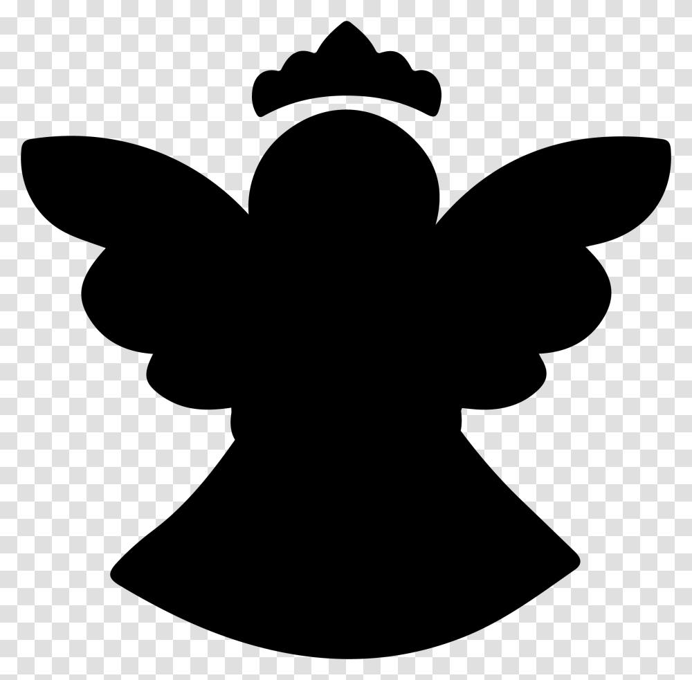 Snow Angel Snow Angel Outline, Silhouette, Stencil, Person Transparent Png