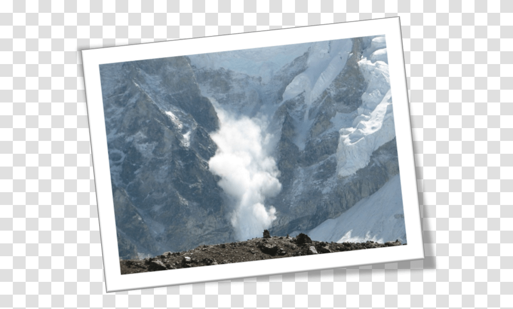 Snow Avalanche, Nature, Outdoors, Mountain, Ice Transparent Png