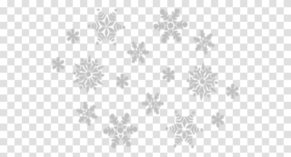 Snow Background Clipart Snowflakes Clipart, Rug, Pattern Transparent Png