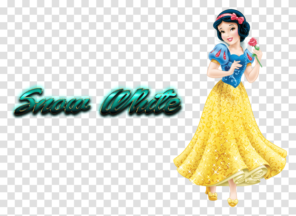 Snow Background Princess Snow White Crown, Dress, Person, Female Transparent Png