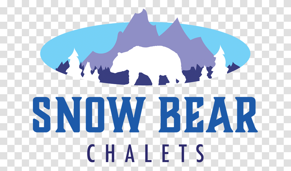 Snow Bear Chalets Snow Bear Logo, Nature, Outdoors, Ice, Poster Transparent Png