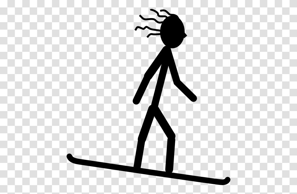 Snow Boarder Clip Art Free Vector, Silhouette, Person, Human, Stencil Transparent Png