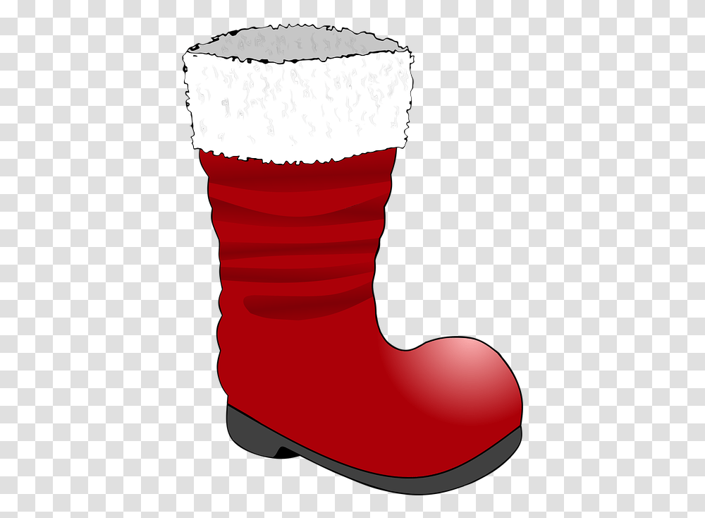 Snow Boot, Stocking, Christmas Stocking, Gift, Person Transparent Png