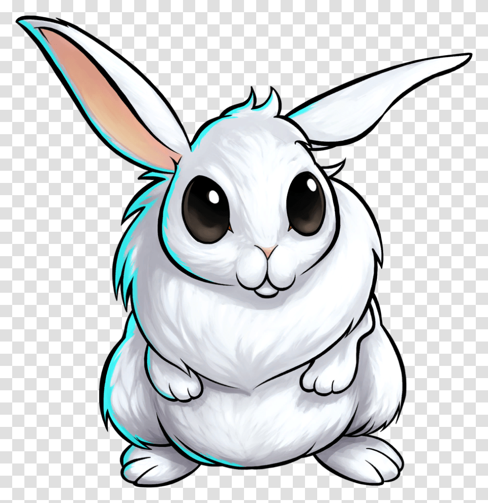Snow Bunny Domestic Rabbit, Animal, Mammal, Pet Transparent Png