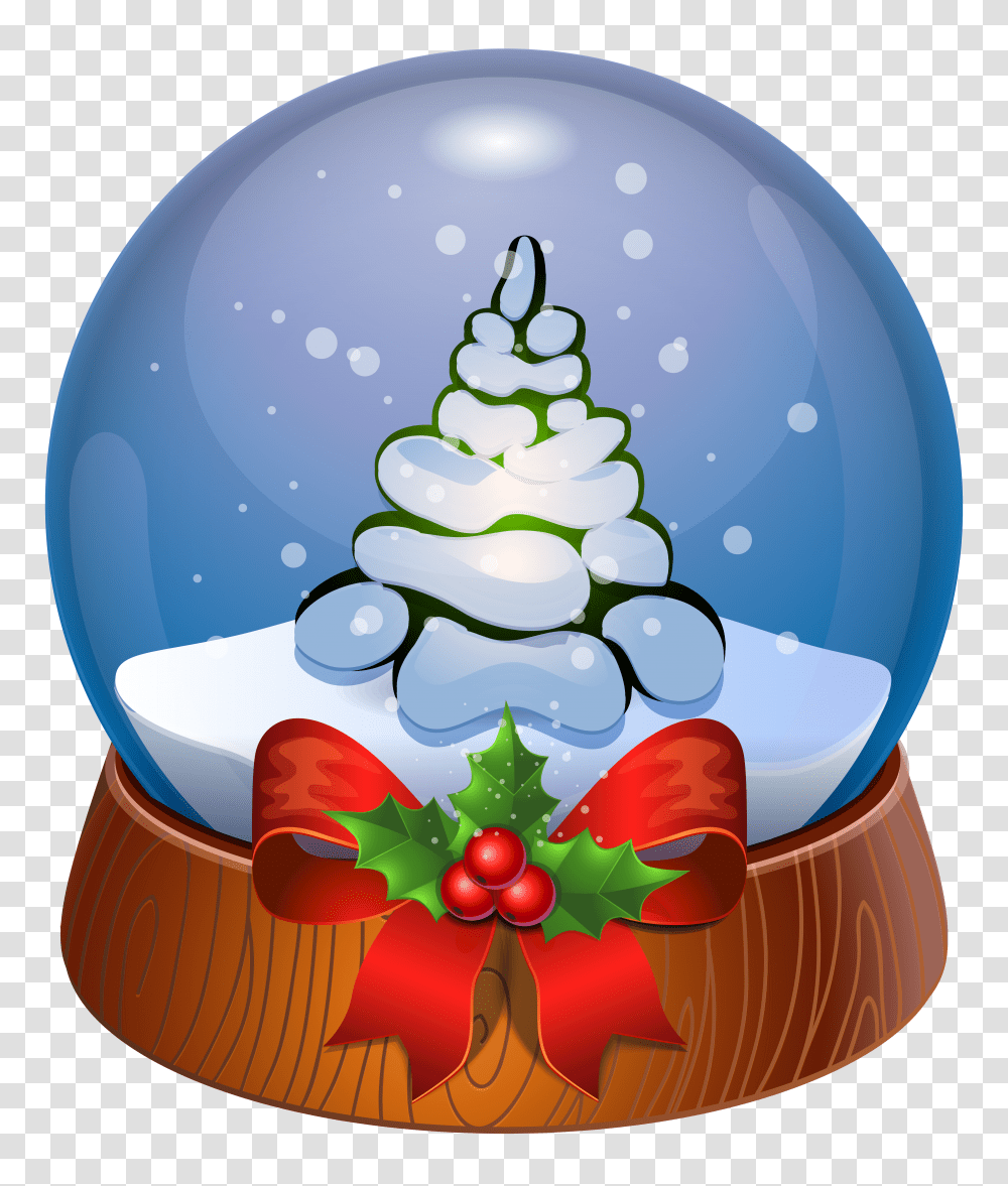 Snow Christmas Snow Globe Clipart, Tree, Plant, Ornament, Christmas Tree Transparent Png