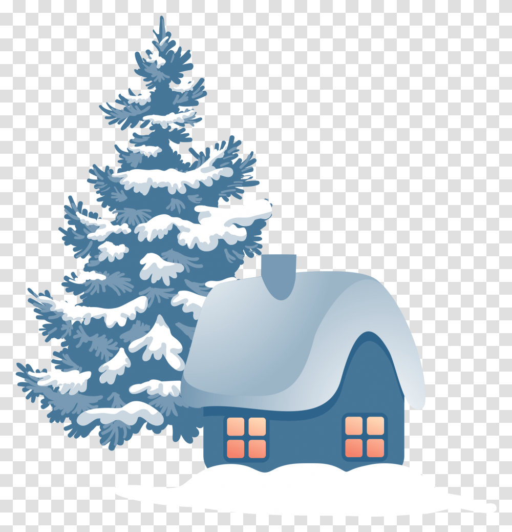 Snow Christmas Tree, Plant, Ornament, Pine, Outdoors Transparent Png