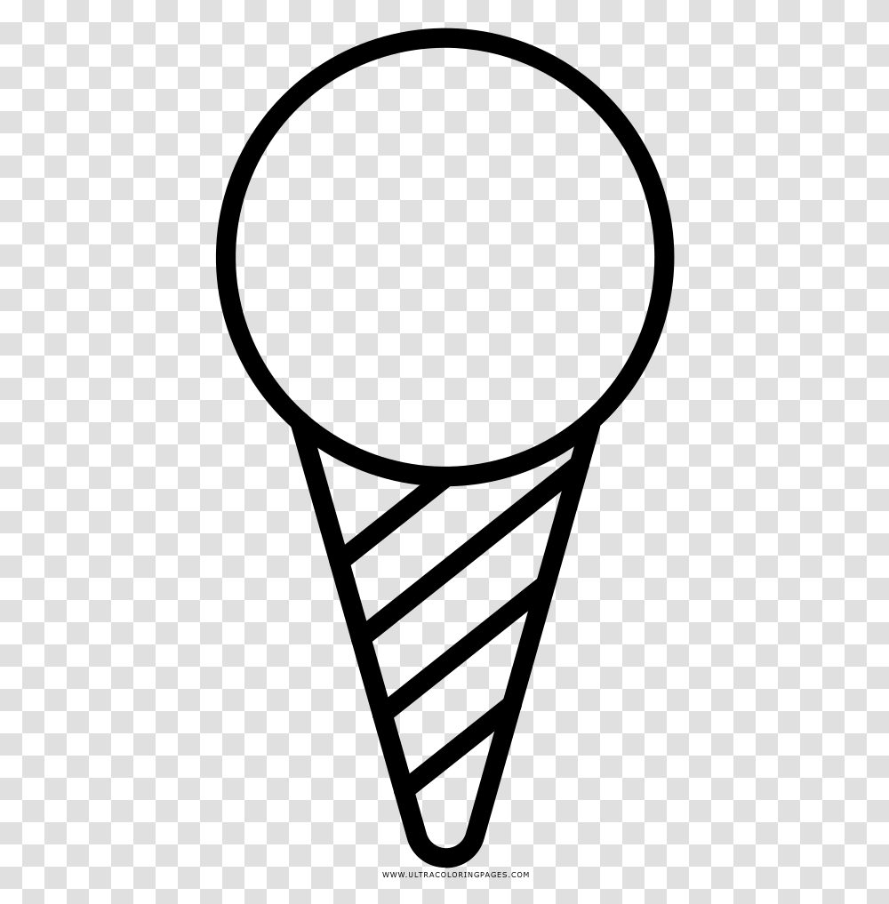 Snow Cone Coloring Page, Gray, World Of Warcraft Transparent Png