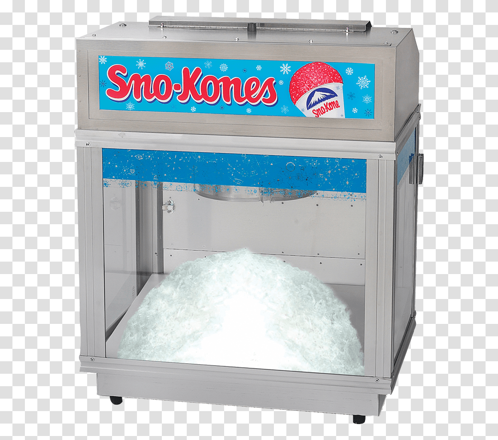 Snow Cone Ice Machine, Appliance, Cooler, Refrigerator, Box Transparent Png