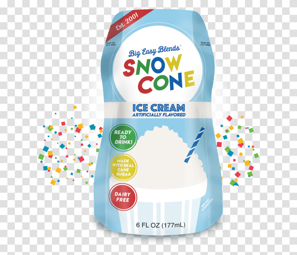 Snow Cone Tiger's Blood Snow Cone, Bottle, Cosmetics, Shampoo, Sunscreen Transparent Png