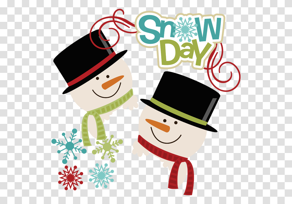 Snow Day Clip Art, Poster, Advertisement Transparent Png