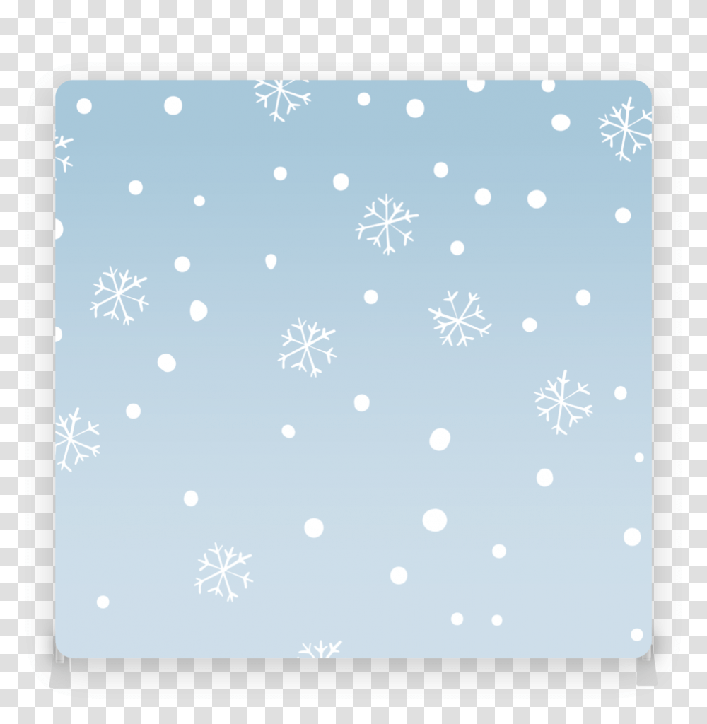 Snow Day Paper, Snowflake, Rug Transparent Png