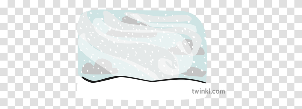 Snow Drift Illustration Twinkl Art, Pillow, Cushion, Heel, Arm Transparent Png