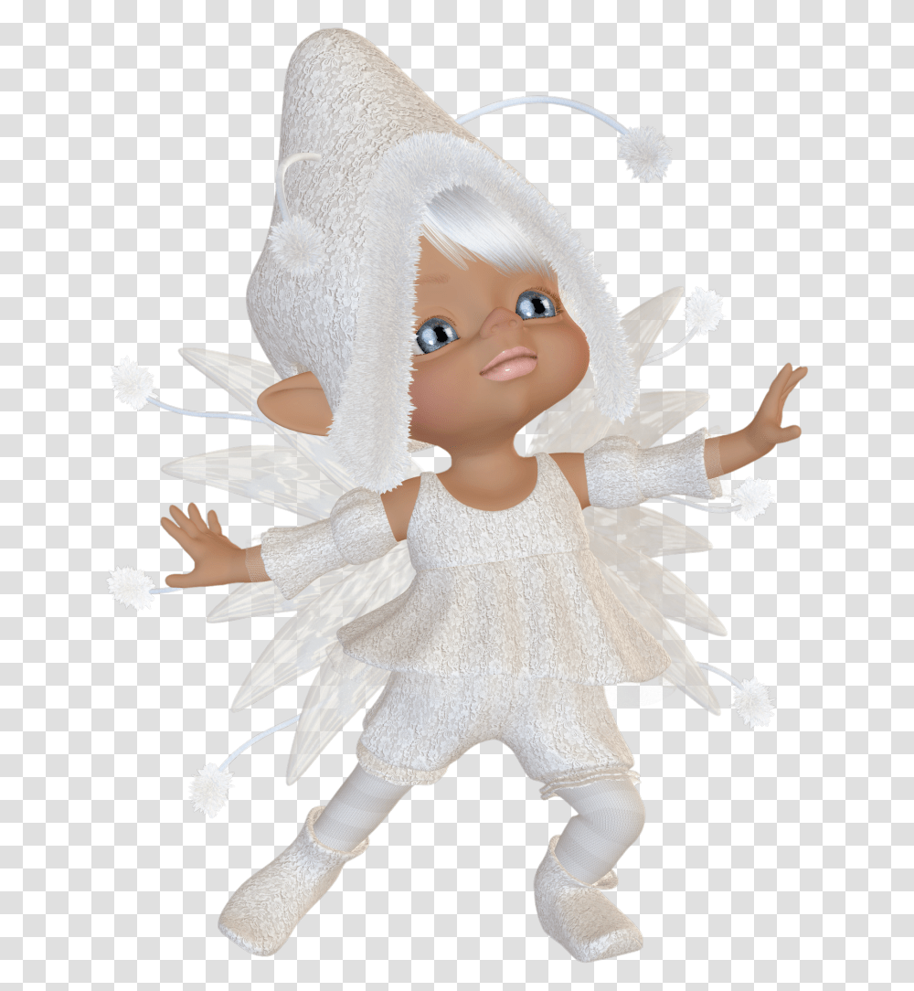 Snow Fairy Graphic Snow Fairy, Doll, Toy Transparent Png