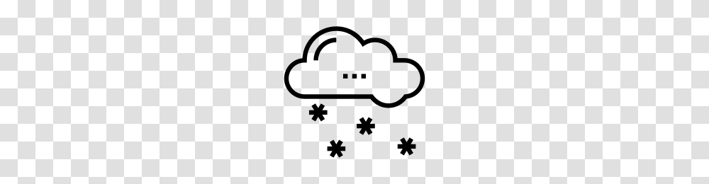 Snow Falling Icons Noun Project, Gray, World Of Warcraft Transparent Png