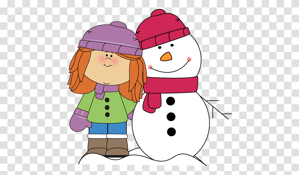 Snow Girl Cliparts, Nature, Outdoors, Snowman, Winter Transparent Png