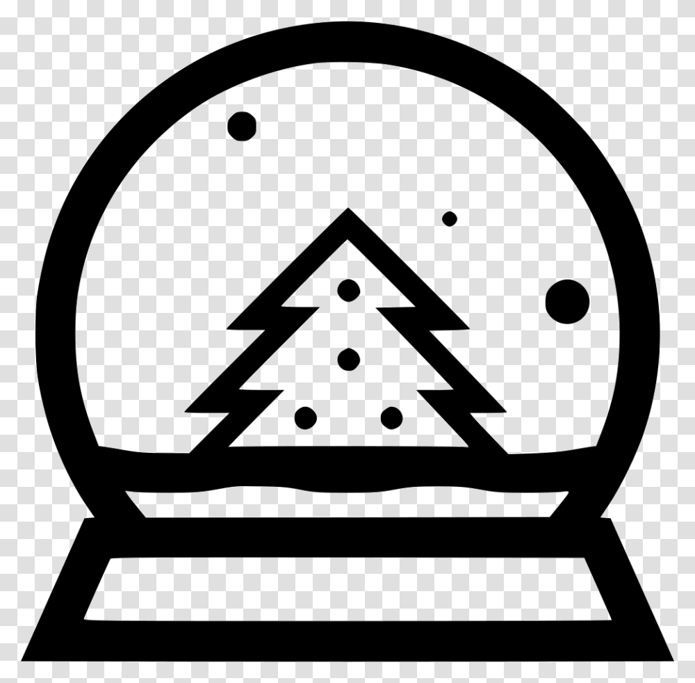 Snow Globe Christmas Day, Apparel, Stencil Transparent Png