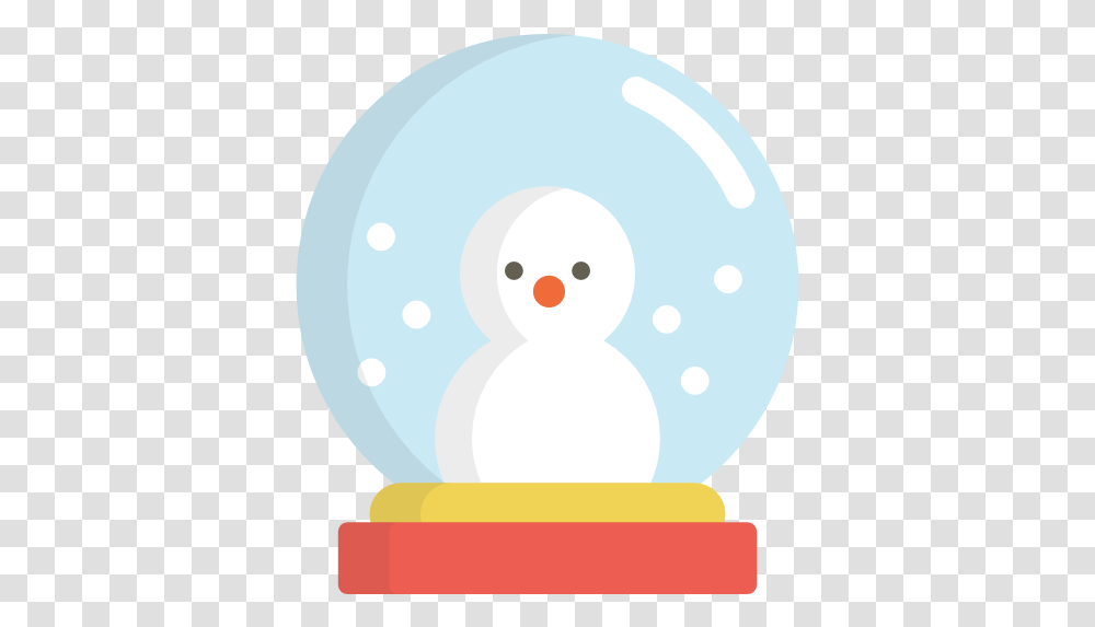 Snow Globe Circle, Nature, Outdoors, Light, Winter Transparent Png