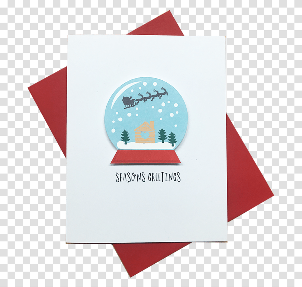 Snow Globe Emblem, Envelope, Mail, Greeting Card Transparent Png
