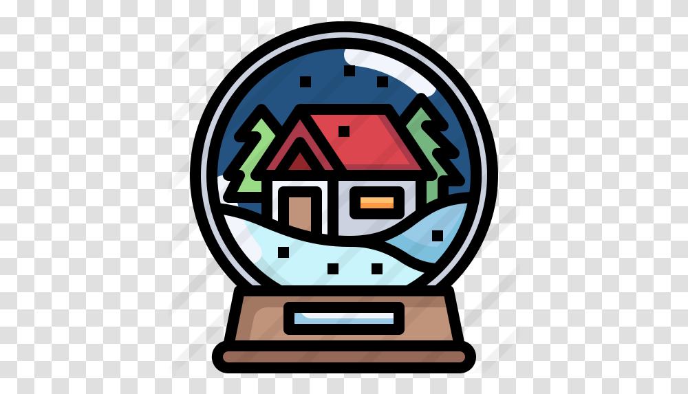 Snow Globe Free Christmas Icons Language, Text Transparent Png