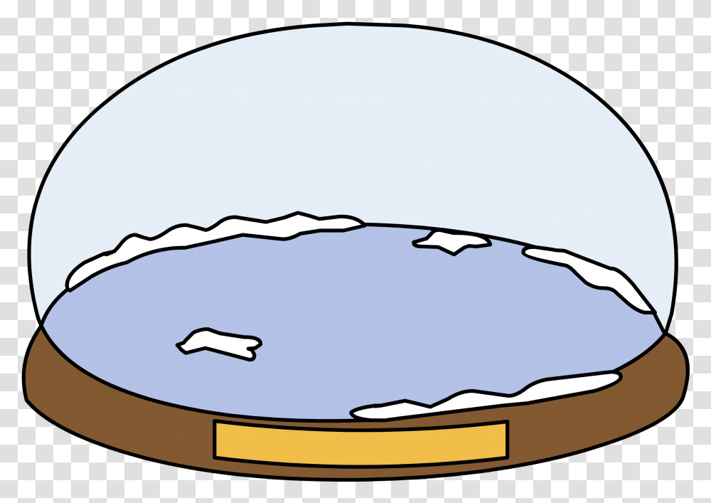 Snow Globe Igloo Icon Sketch, Cake, Dessert, Food, Pie Transparent Png