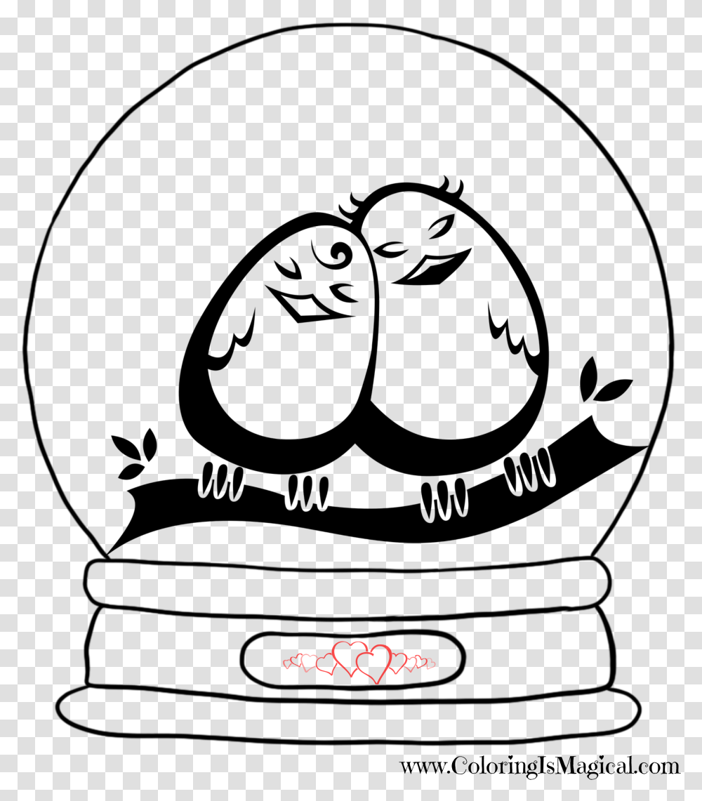Snow Globe Love Clipart, Gray, Outdoors, World Of Warcraft Transparent Png