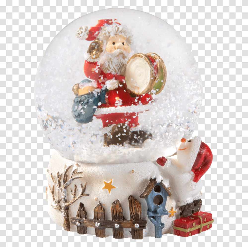 Snow Globe Quotdrum Roll Christmas Tree, Dessert, Food, Cake, Sweets Transparent Png