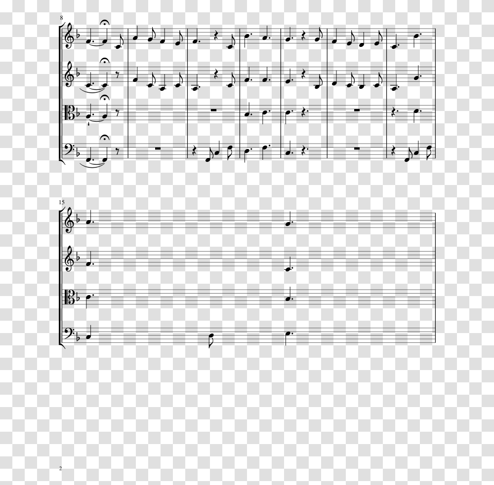 Snow Ground 4 Sheet Music 2 Of 13 Pages Sheet Music, Gray, World Of Warcraft Transparent Png