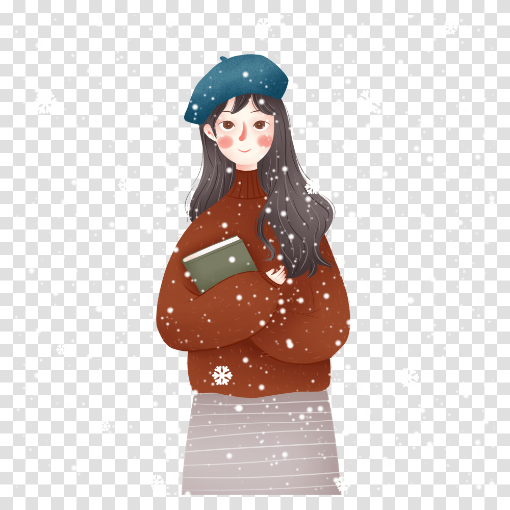Snow Hd V C Gio Cm Sch, Person, Female, Sleeve Transparent Png