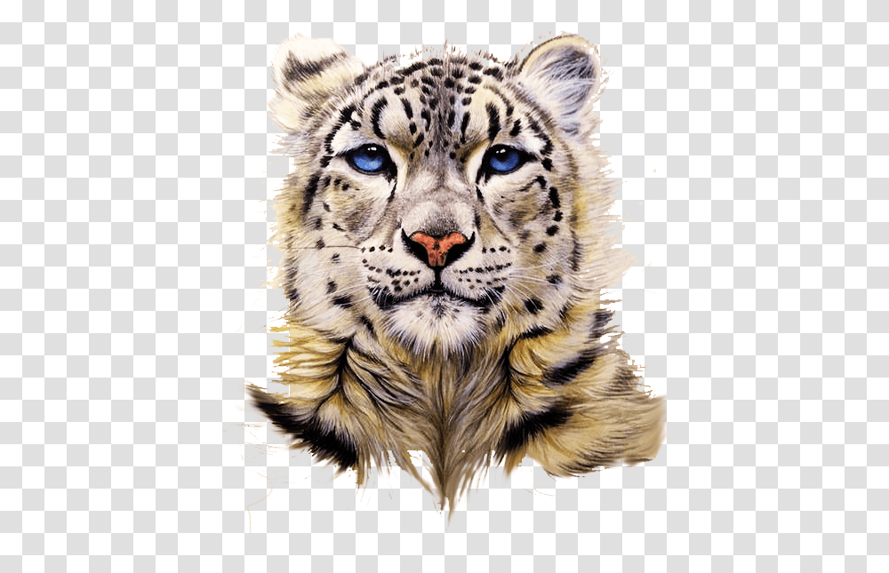 Snow Leopard Tiger Clouded Snow Leopard Avatar, Panther, Wildlife, Mammal, Animal Transparent Png