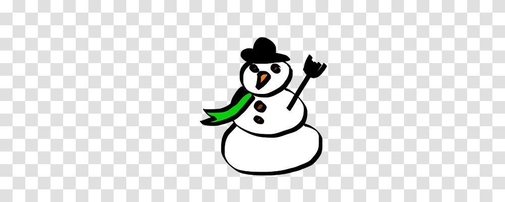 Snow Man Person, Nature, Outdoors, Snowman Transparent Png