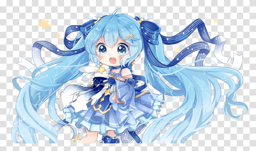 Snow Miku During Christmas Time Snow Miku Chibi, Doll, Toy, Manga, Comics Transparent Png