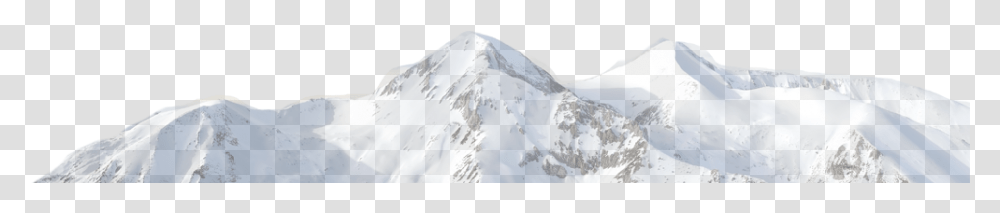 Snow On The Ground, Mountain Range, Outdoors, Nature, Peak Transparent Png
