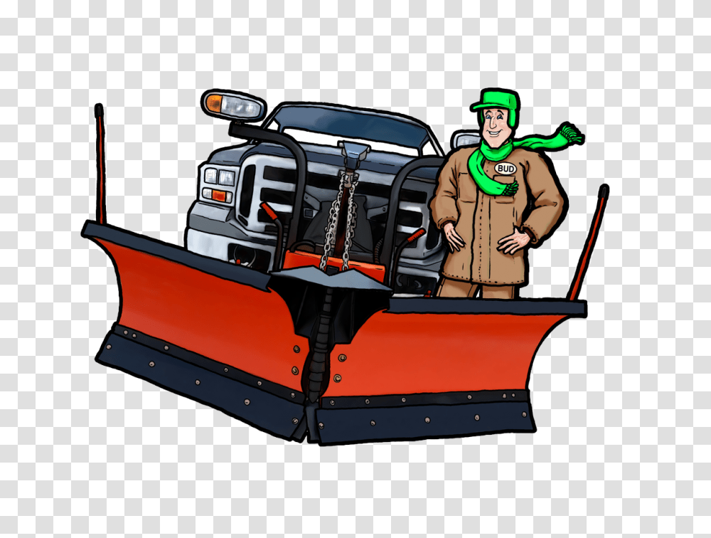 Snow Plow Business Software, Tractor, Vehicle, Transportation, Person Transparent Png