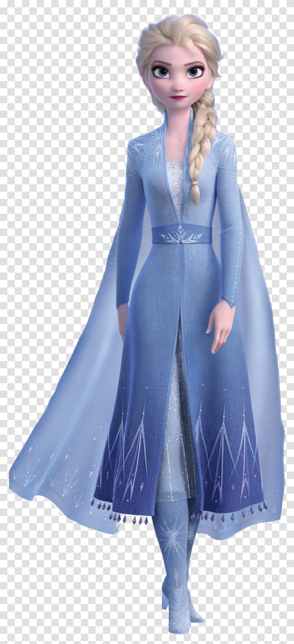 Snow Queen Elsa Frozen 2, Clothing, Apparel, Sleeve, Evening Dress Transparent Png