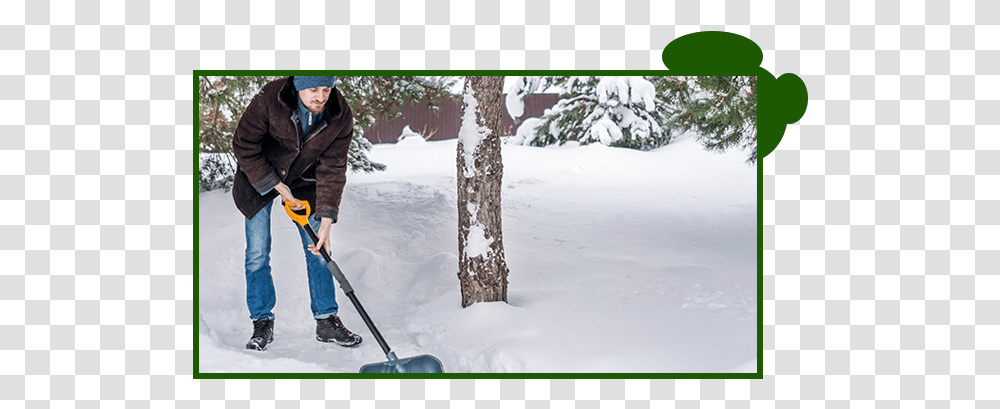 Snow Removal Services For North Central Wv Custom Tree Snow, Person, Outdoors, Clothing, Nature Transparent Png