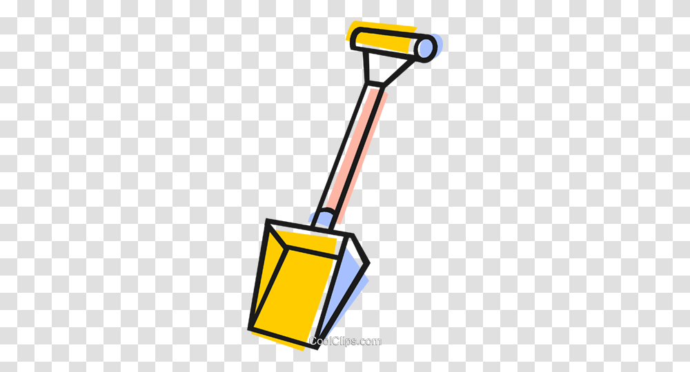 Snow Shovel Royalty Free Vector Clip Art Illustration, Utility Pole, Tool Transparent Png