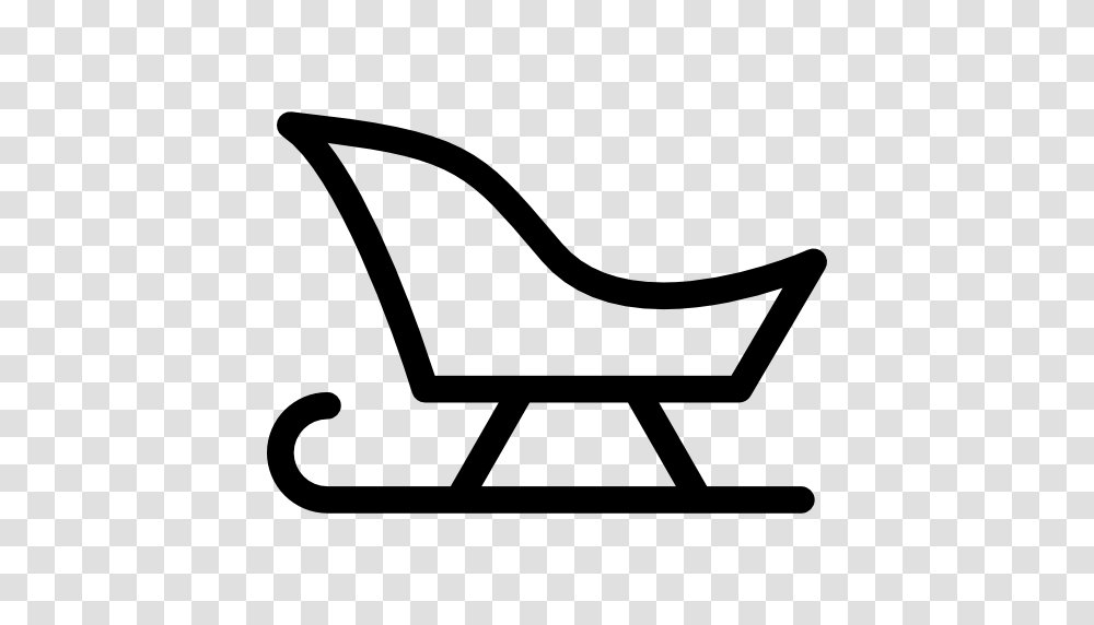 Snow Sled, Furniture, Stencil, Shopping Cart, Bobsled Transparent Png