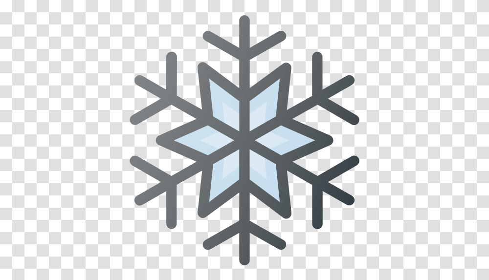Snow Snowflake Weather Winter Icon Free Color Christmas Icons, Cross, Symbol, Crystal Transparent Png
