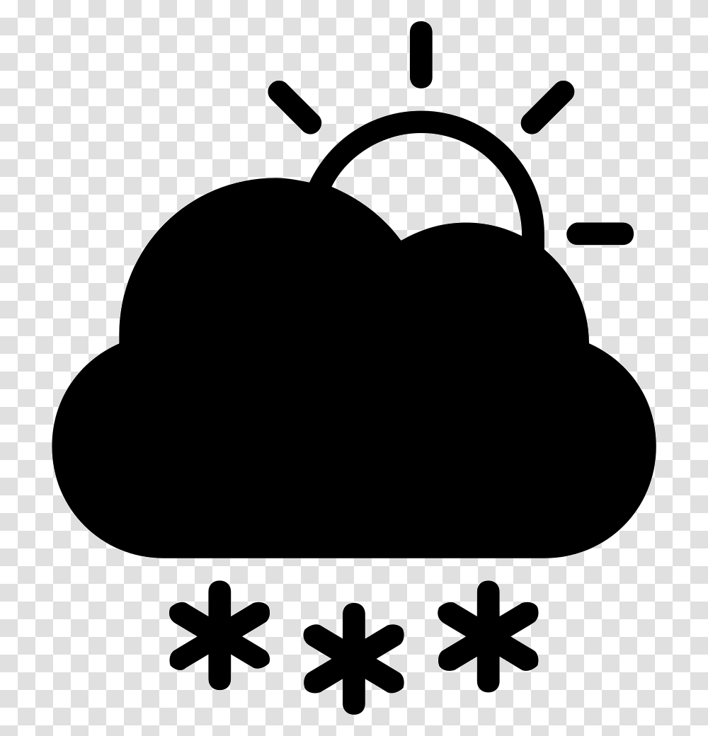 Snow Storm Day Symbol Of Winter Weather Comments, Plant, Stencil, Food, Fruit Transparent Png