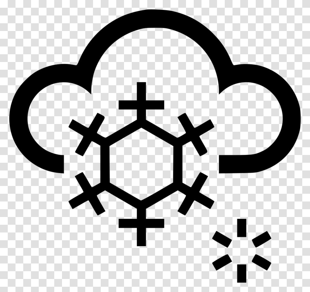 Snow Storm East India Company, Stencil, Cross, Snowflake Transparent Png