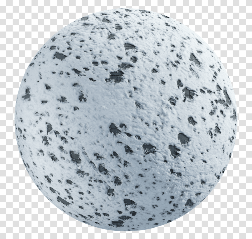 Snow Texture Rendering Textures On Sphere, Nature, Outdoors, Astronomy, Outer Space Transparent Png