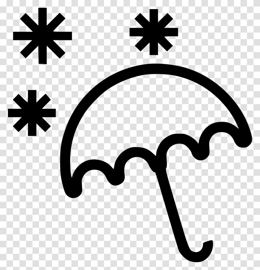 Snow Weather Symbol, Stencil, Silhouette, Canopy, Antelope Transparent Png